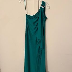 Flowy Long One Shoulder Formal Gown